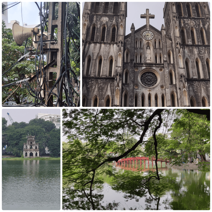 4 pictures of Hanoi